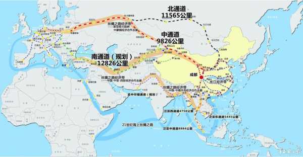 广州到成都铁路运输路线